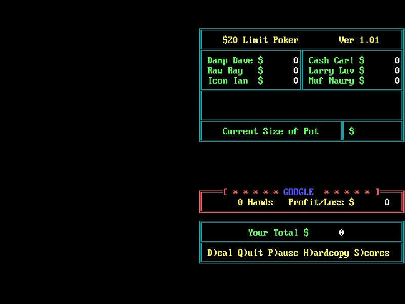 Draw Poker